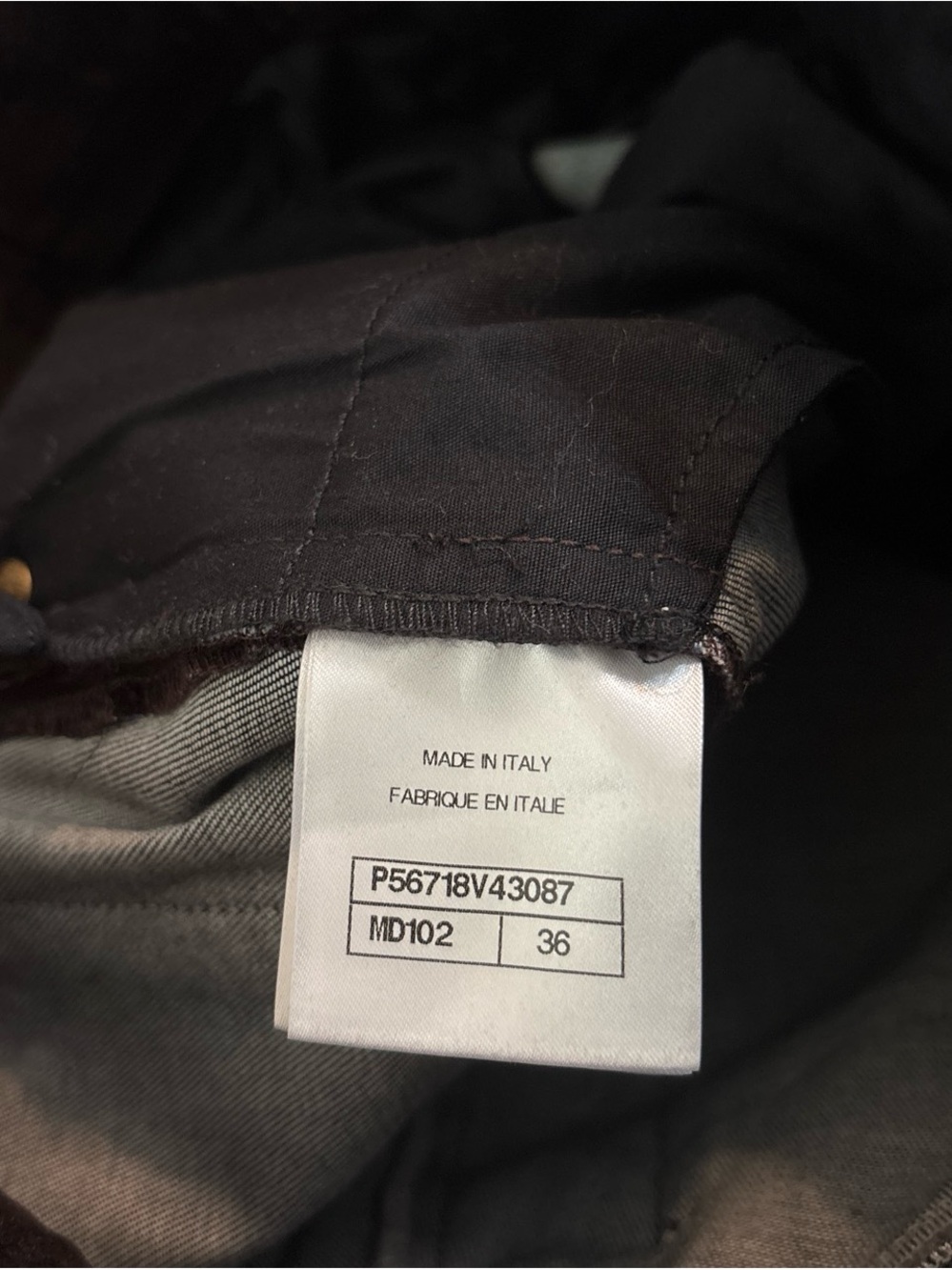 CHANEL Black and Brown Jeans - Picture 8 of 9